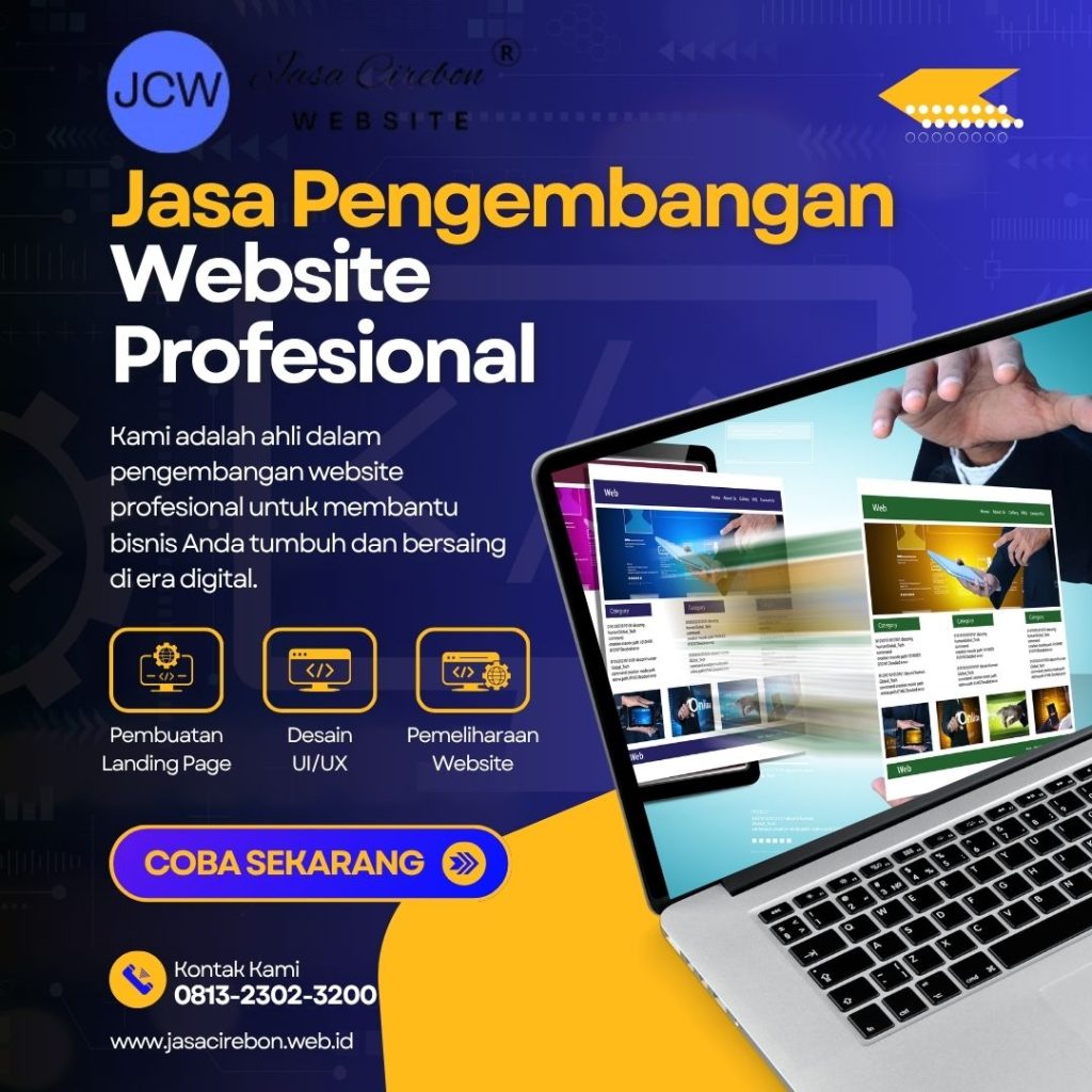Jasa Pembuatan Website Terjangkau Di Cirebon Profesional